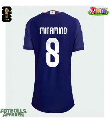 Japan Takumi Minamino #8 Hemmatröja Kvinnor VM 2026 Kortärmad